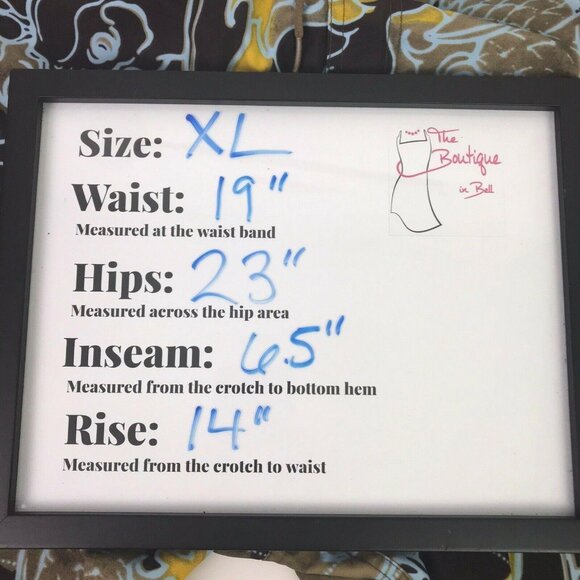 Speedo Mens XL Brown Blue Hawaiian Wave Floral Mesh Lined Swim Trunk Shorts - Picture 9 of 10